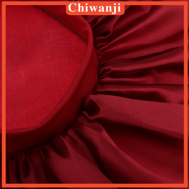 Mũ Trùm Đầu Bằng Lụa Satin Có Thể Điều Chỉnh Cho Tóc Xoăn Dài Tự Nhiên