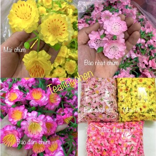 HCM - HOA MAI, ĐÀO GIẢ CÁC LOẠI TRANG TRÍ TẾT