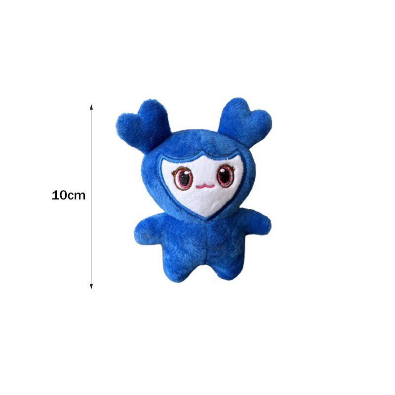Mặt móc khóa thú nhồi bông nhân vật hoạt hình Superstar Twice Momo 3.9'' đáng yêu
