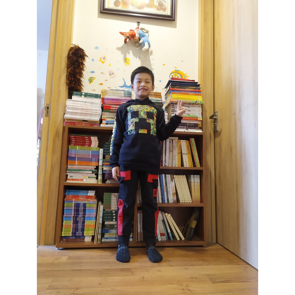 Áo nỉ Walmat Minecraft Xuất Dư