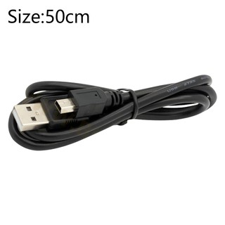 USB 2.0 A Male to Mini 5 Pin B Charge Data Cable Adapter