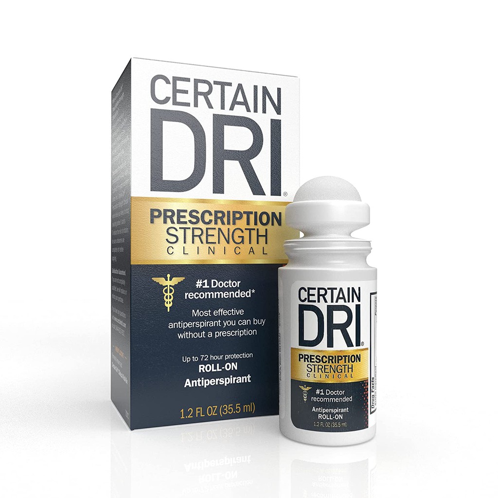 Lăn khử mùi Certain Dri Prescription Strength