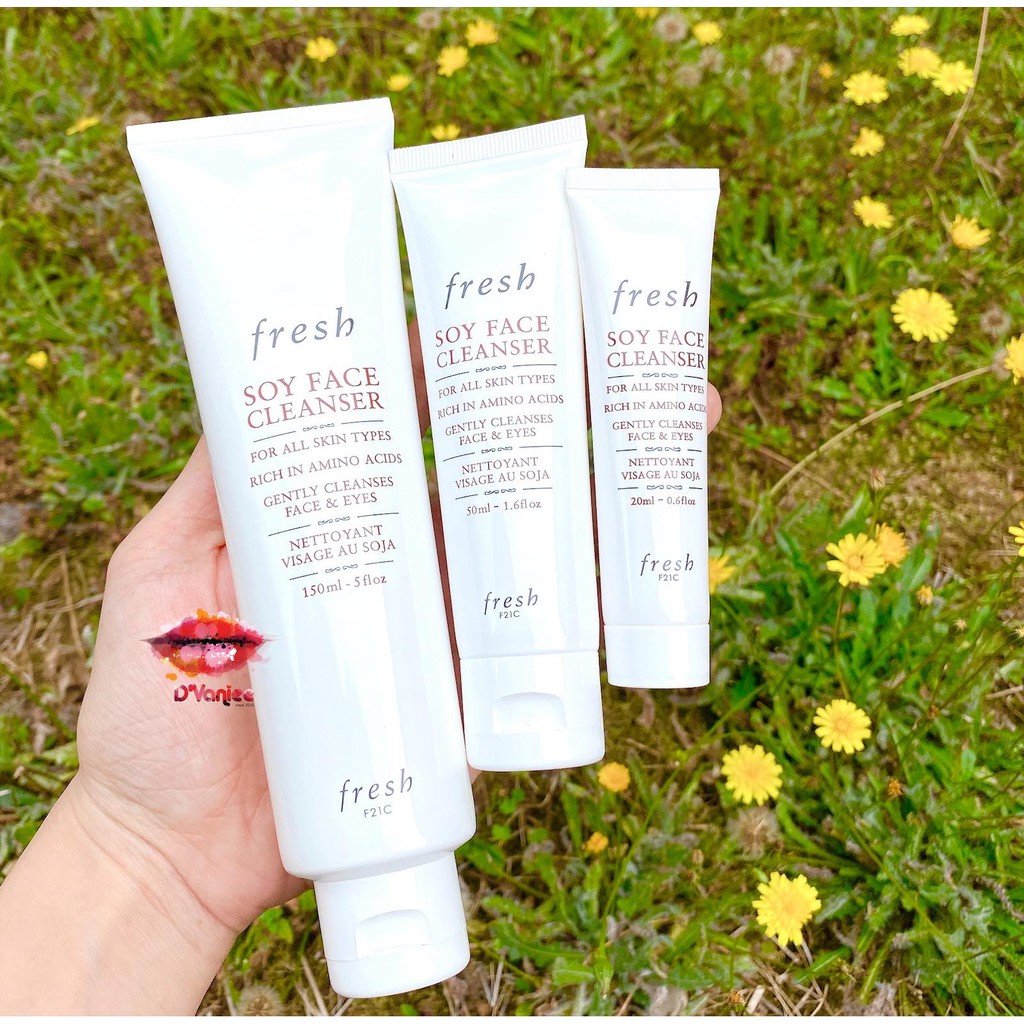 Sữa Rửa Mặt Fresh Soy Face Cleanser