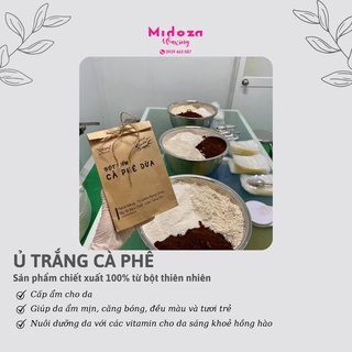 Bột tắm cà phê dừa handmade