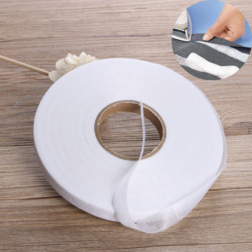 Cuộn Vải Không Dệt Hai Mặt 1 Cuộn 60M Dùng May Vá Quần Áo