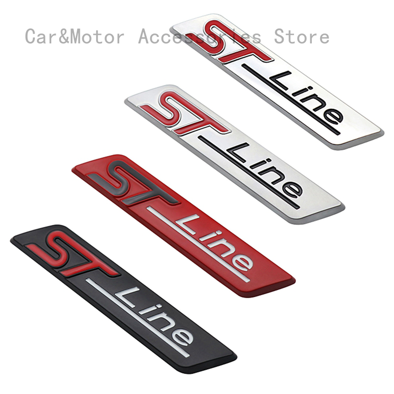 Miếng Dán Chữ St Line Trang Trí Xe Hơi Ford Fiesta Focus Mondeo