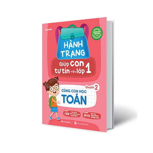 Sách Hành trang giúp con tự tin vào lớp 1 - Quyển 2: Cùng con học Toán