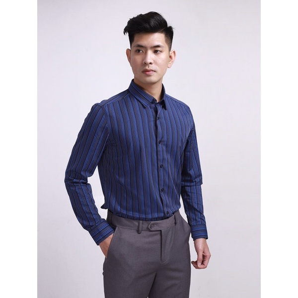 ÁO SƠ MI NAM DÀI TAY ARISTINO ALS04708 795k sale 60% còn #315K