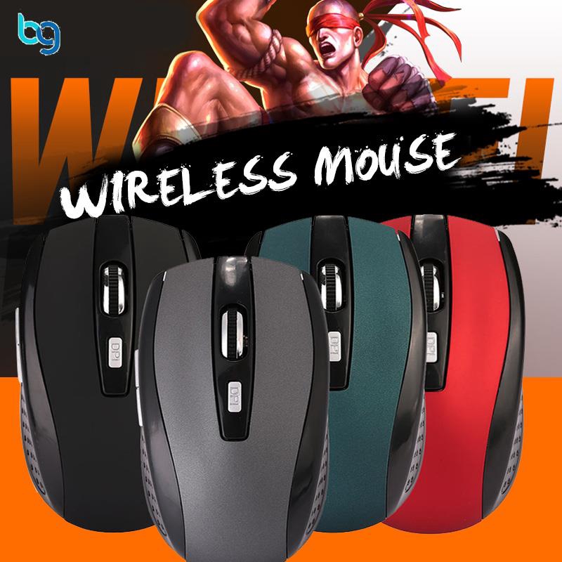 Chuột máy tính không dây 2.4GHz nhiều màu tiện dụng | BigBuy360 - bigbuy360.vn