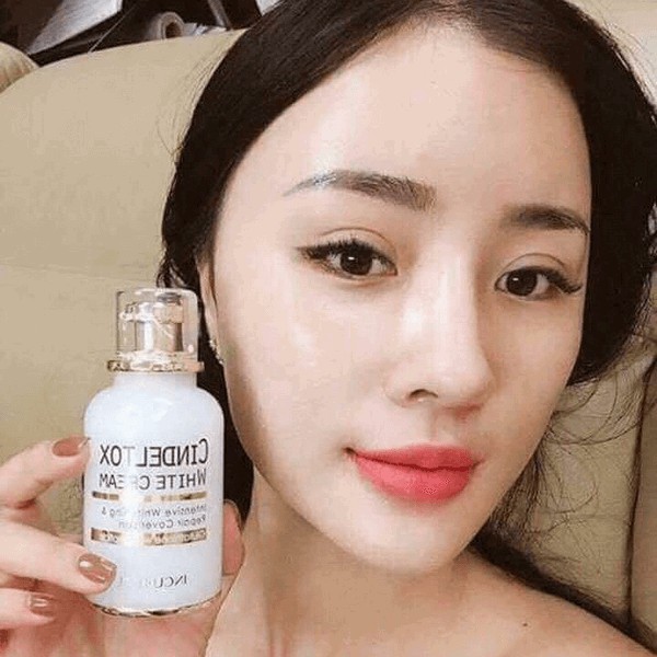 [RẺ NHẤT] KEM DƯỠNG TRẮNG DA CINDELTOX WHITE CREAM KOREA 50ml BÔNG SHOP Làm trắng da nhanh trong thời gian ngắn