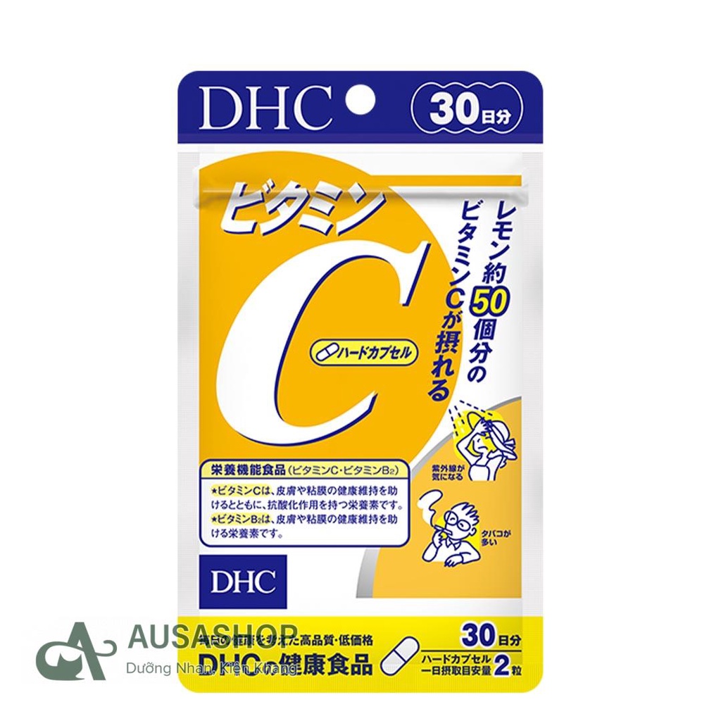 Viên uống DHC bổ sung Vitamin C  30 ngày, 90 ngày