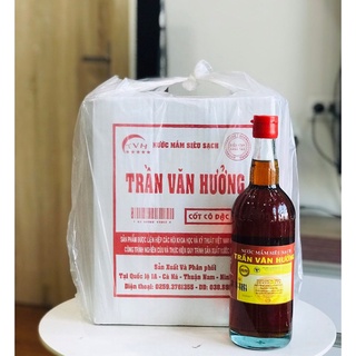 Nước mắm Trần Văn Hưởng cốt cô đặc 45N (Hộp 6 chai 800ml/chai)