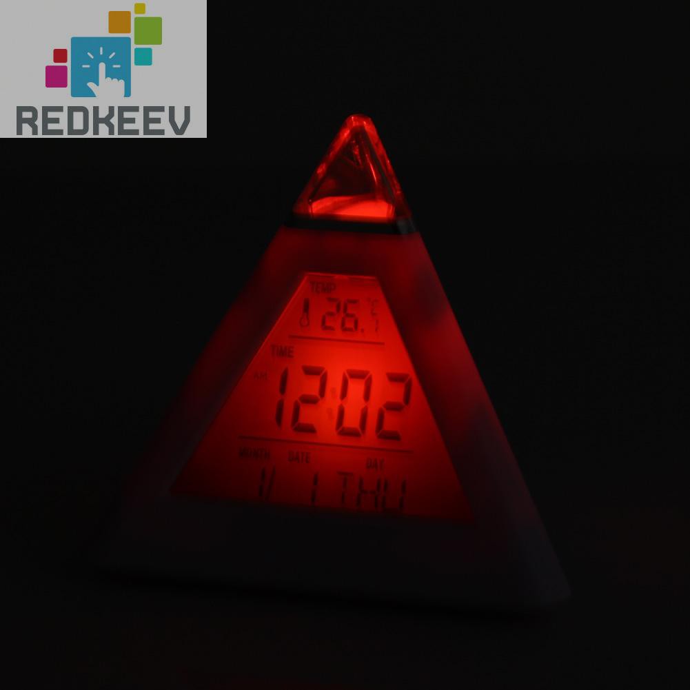 Đồng Hồ Báo Thức Kỹ Thuật Số 7 Đèn Led Redkeev 1.13