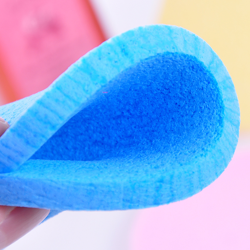 Miếng mút lau chùi/rửa mặt tự nhiên kiểu Âu Mỹ 11x8.5x0.7cm | BigBuy360 - bigbuy360.vn