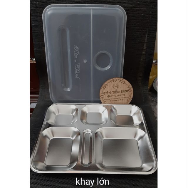 Khay cơm hộp inox