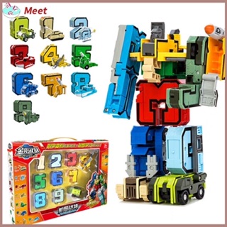 Bộ lắp ráp robot số từ 1-9