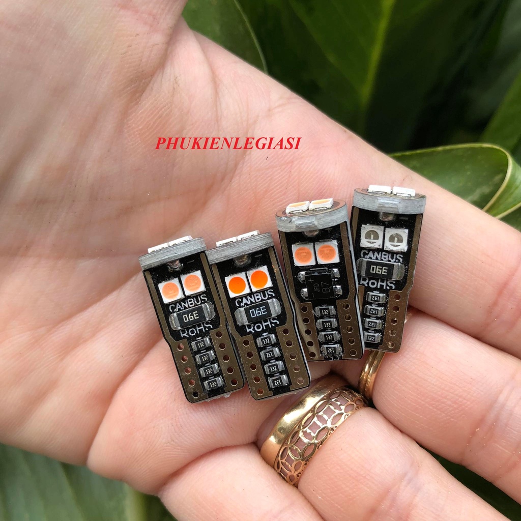 Đèn Led T10 chip 3030 6smd 6 LED siêu sáng Mitsubishi Grandis