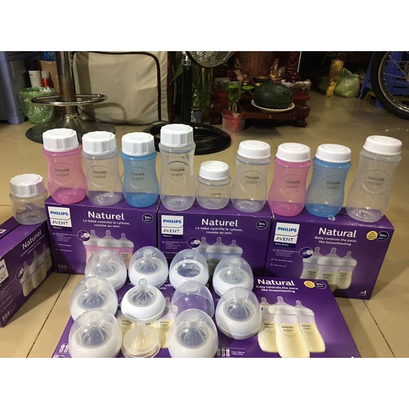 Nắp trữ răng cưa đậy cho bình sữa avent