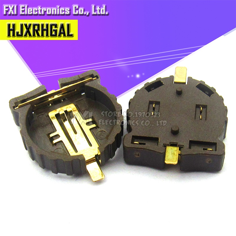 Bộ 10 Hộp Đựng Pin Máy Tính 3V CR1220 Mới