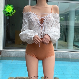Set bikini hai mảnh thời trang đi biển dành cho nữ