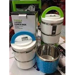 [Hot]-Cặp lồng chấm bi 3 tầng