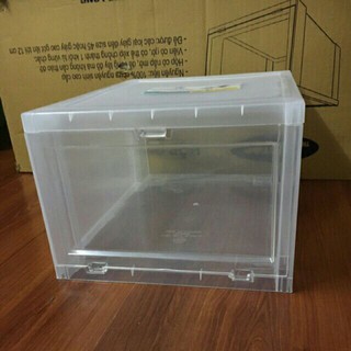 Hộp đựng giày mica thông minh
