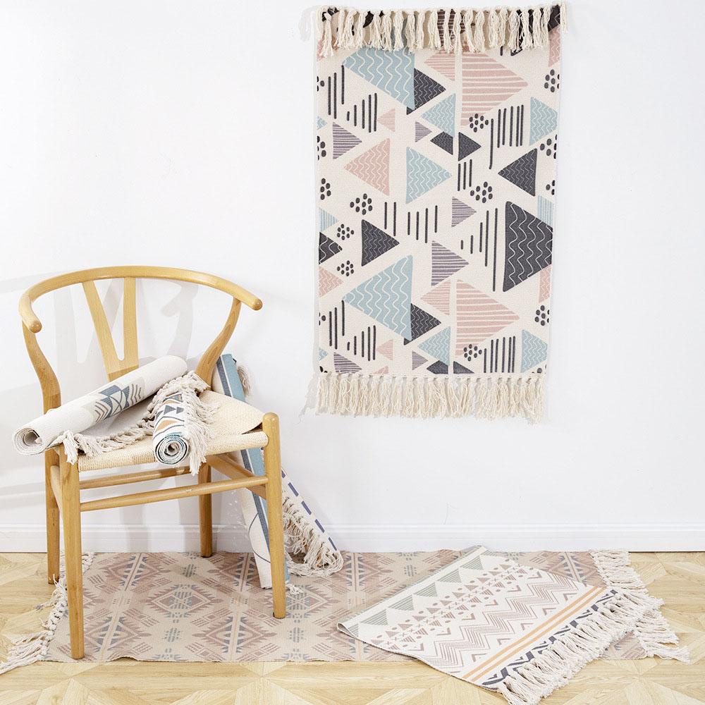 Khăn Trải Bàn Ăn / Trang Trí Bàn Ăn / Cà Phê Chất Liệu Cotton Dệt Phong Cách Đơn Giản Hiện Đại