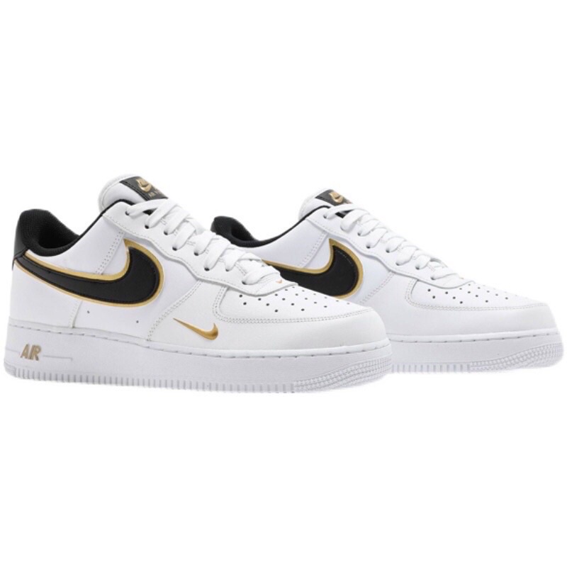 Giày Nike Air Force 1 Black Gold - Giày Sneaker AF1 Nam Nữ Thể Thao Cổ Thấp Cao Cấp Full box + Bill