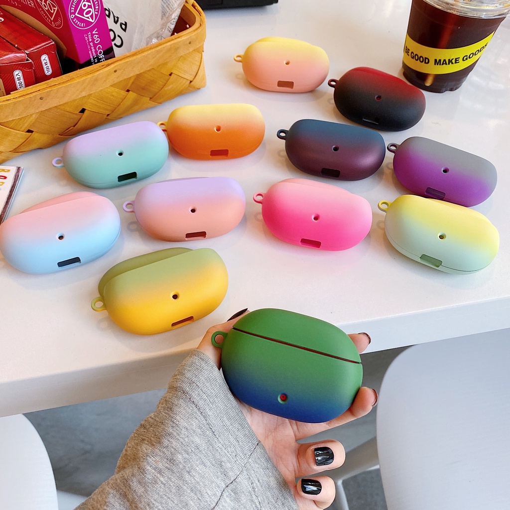 Vỏ bảo vệ hộp sạc tai nghe Beats Studio Buds bằng PC cứng màu gradient