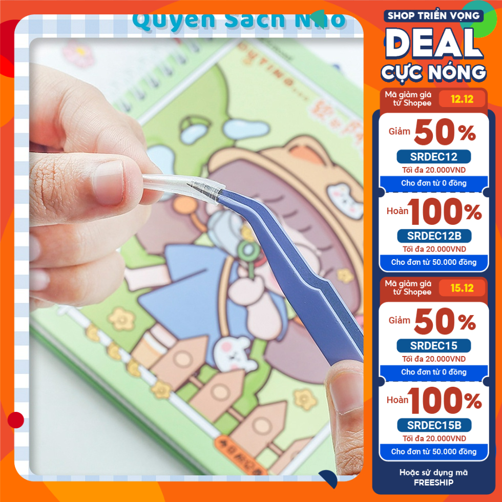 Nhíp Gắp Sticker Washi Tape Cao Cấp