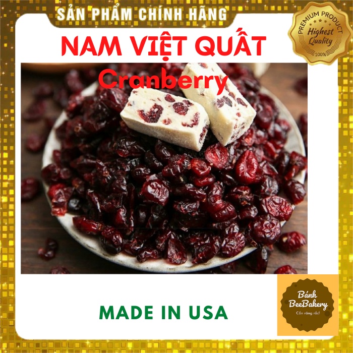 [Hàng mới về] Nam việt quất khô (cranberry)