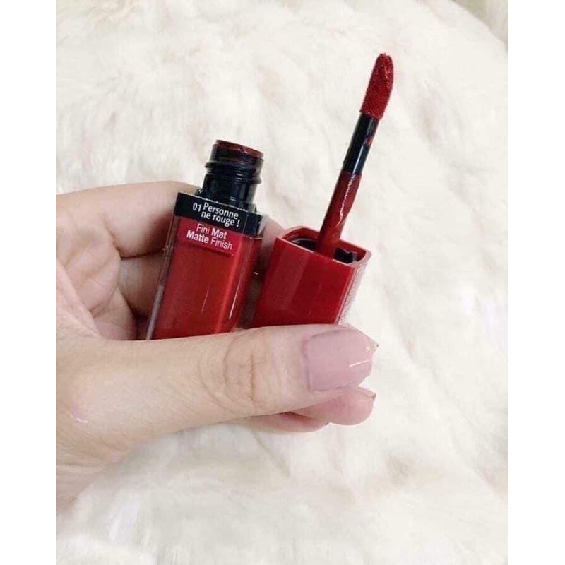 Son Bourjois velvet 01 đỏ tươi BJ