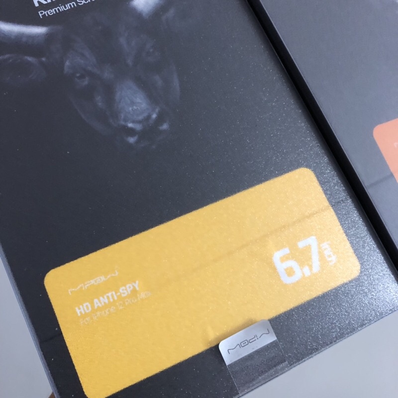 cường lực mipow kingbull chống nhìn trộm bản HD hàng chính hãng cho điện thoại ip