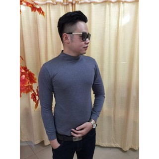 Áo giữ nhiệt nam Uniqlo nam cổ 3 phân