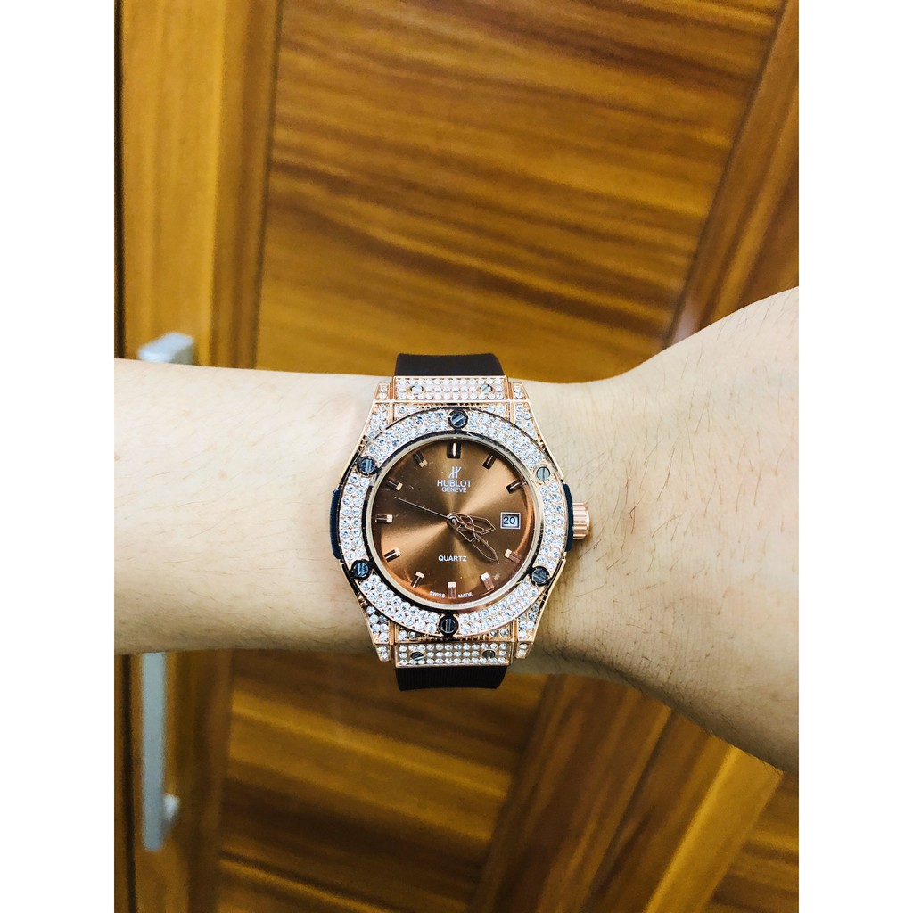 Đồng hồ nữ HubL0T - Brown 32mm | BigBuy360 - bigbuy360.vn