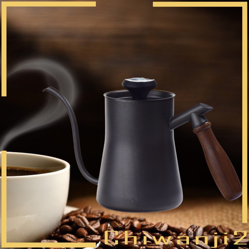 Ấm Đun Nước Cổ Ngỗng Bằng Thép Không Gỉ Chiwanji2 550ml