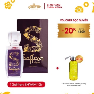 Nhụy Hoa Nghệ Tây Saffron Shyam thuộc thương hiệu Saffron Việt Nam 1gram