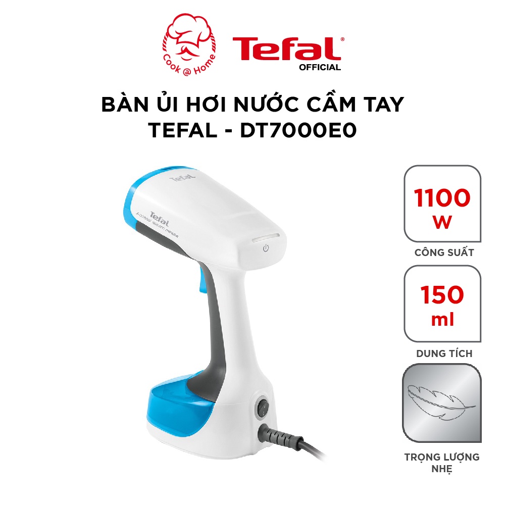 Bàn ủi hơi nước cầm tay Tefal DT7000E0 - 1100W