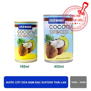 Nước cốt dừa đậm đặc Eufood thái lan