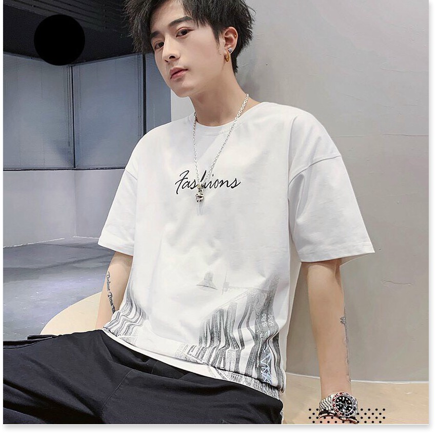 ÁO THUN NAM TAY LỠ CỰC ĐẸP , PHONG CÁCH HÀN QUỐC CHO CÁC BẠN NAM THỜI TRANG KOKO MI