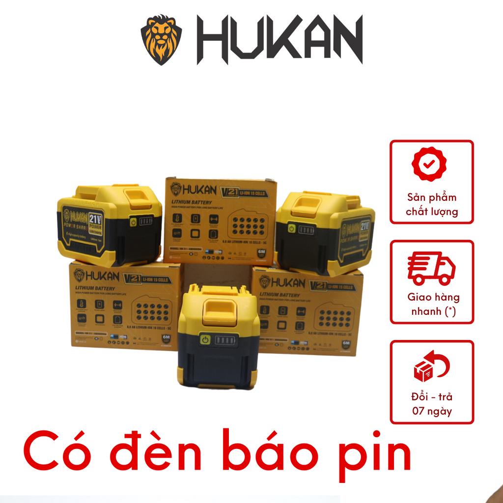 Pin HUKAN 15cell 21V HK21- ABS6000s chân pin phổ thông dung lượng cao