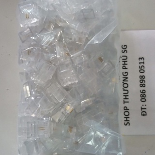 Đầu rj11 2 line 6p2c /