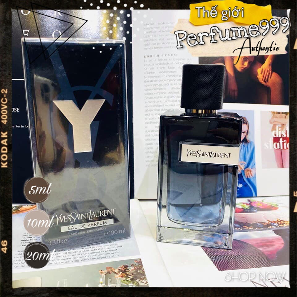 Nước hoa dùng thử YSL Y EDT 5ml/10ml/20ml