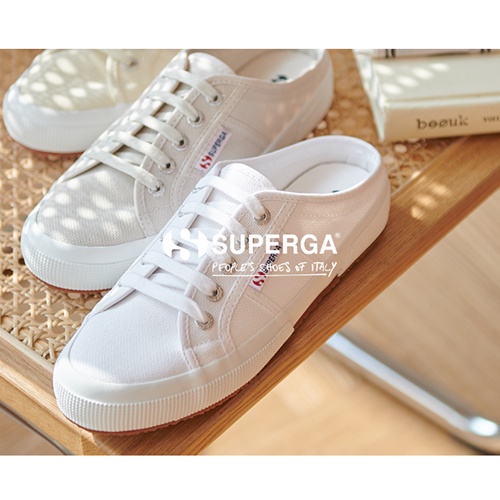 Giày Đạp Gót Superga 2402 Mule Beige_S00GJB0A9W