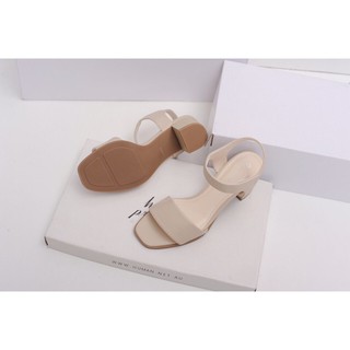 Sandal gót trụ cao 5 cm