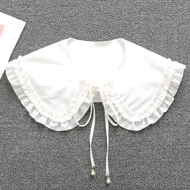 Vòng Cổ Giả Bèo Thắt Nơ Phong Cách Lolita Cổ Điển Cho Nữ