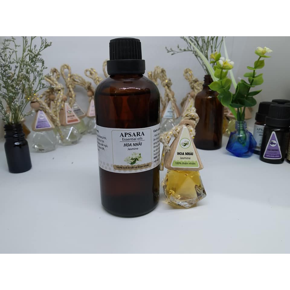 Combo siêu tiết kiệm gồm 1 lọ tinh dầu thơm 100ml và 1 lọ treo dùng hết đổ lọ 100ml sang lọ treo 20 