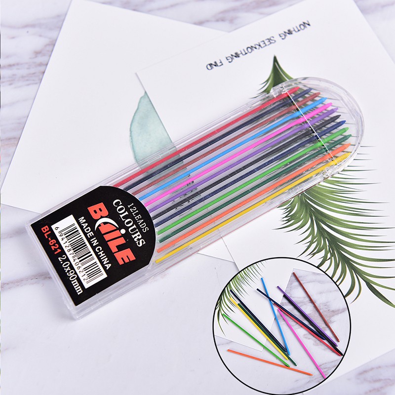 1 Hộp Ruột Bút Chì Màu 2.0mm