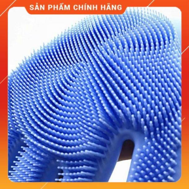 Đôi Găng Tay Silicon Lau Rửa Tạo Bọt Tiện Dụng