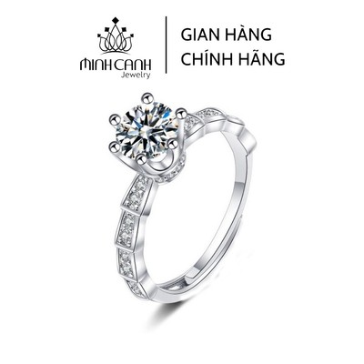 Nhẫn Bạc Nữ Hình Đốt Trúc - Minh Canh Jewelry